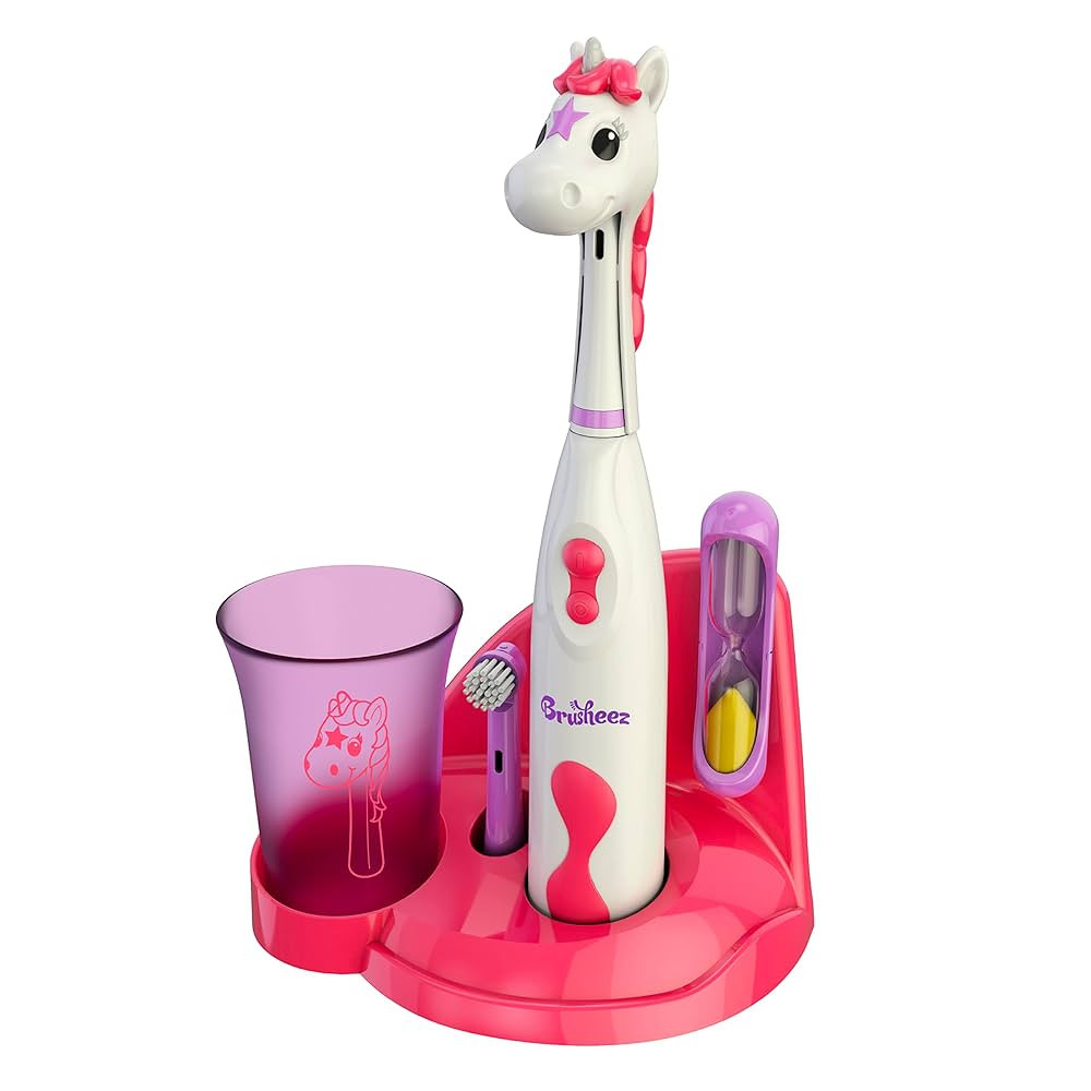 Brusheez Kids’ Electric Toothbrush Set - Safe & Effective for Ages 3+ - Parent Tested & Approve... | Amazon (US)