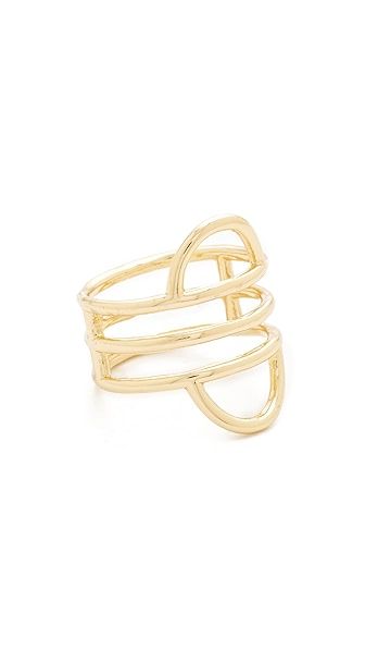 Madewell Double Arc Fixed Stack Ring | Shopbop