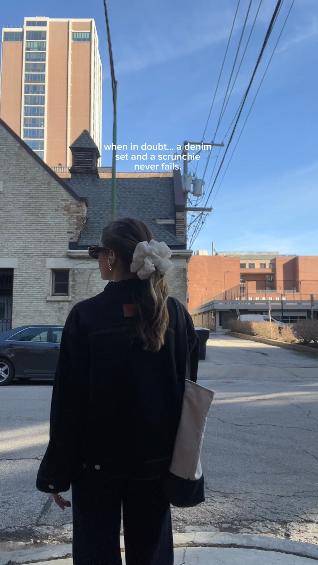 PARKE denim set! Spring outfits in Chicago 

#LTKStyleTip #LTKPetite #LTKWatchNow