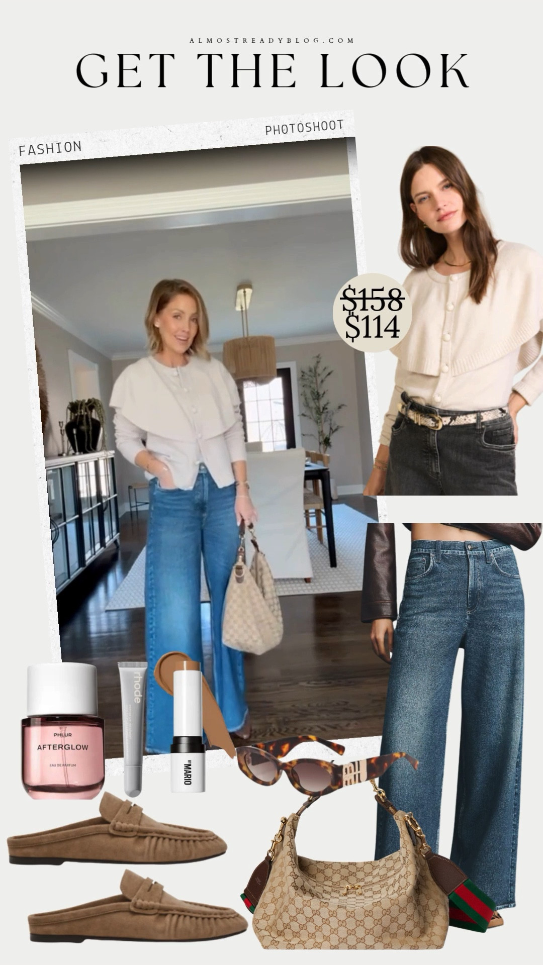 XS sweater (on sale!) / size down one on the sweatpant jeans ❤️

cape cardigan, sweater with oversized collar, spring trends 2026, church outfit, sunday brunch outfit, smanda west, almostreadyblog

#LTKSaleAlert #LTKOver40 #LTKPetite