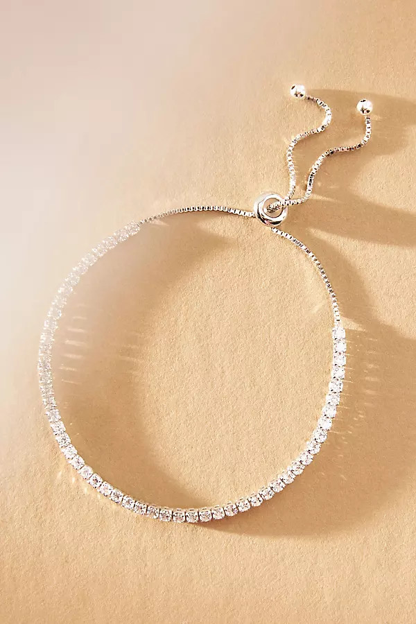 Shashi Adjustable Tennis Bracelet | Anthropologie (US)