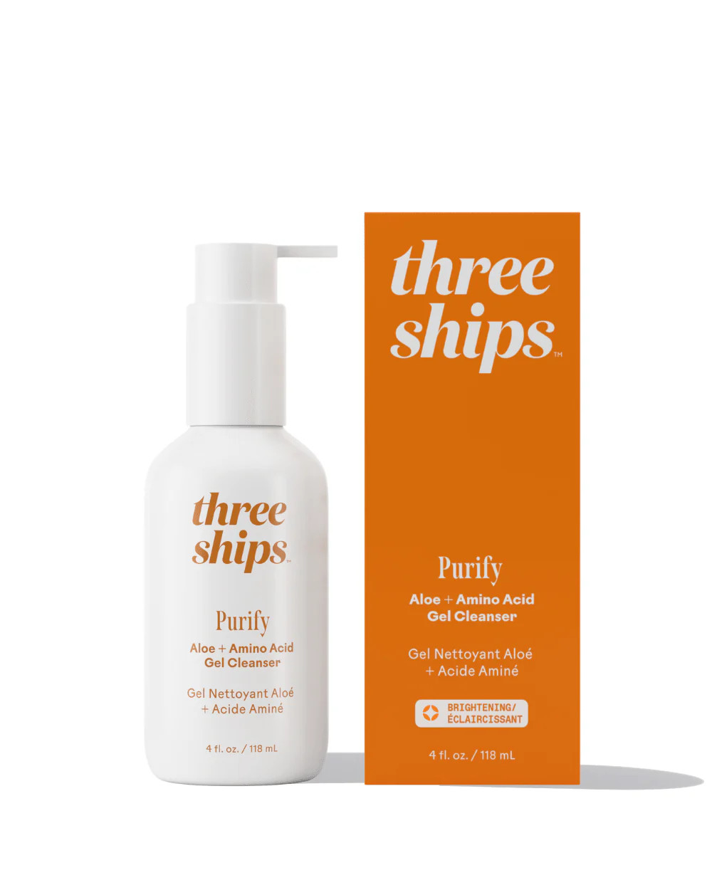 Purify Aloe + Amino Acid Gel Cleanser | Three Ships Beauty