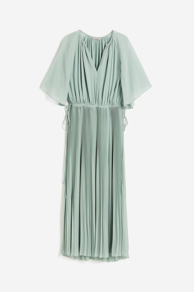 Tie-detail Pleated Dress | H&M (US + CA)