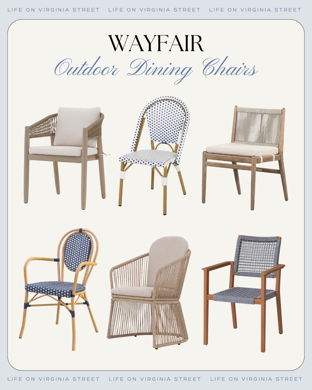 Wayfair outdoor dining chairs 🙌🏻🙌🏻￼

coastal home, coastal style, coastal living room, coastal home decor, coastal interior design, modern coastal, classic coastal, coastal grandmother, beach house style, seaside home, organic coastal, transitional coastal, timeless home decor, neutral home decor, airy interiors

#LTKSeasonal #LTKHome