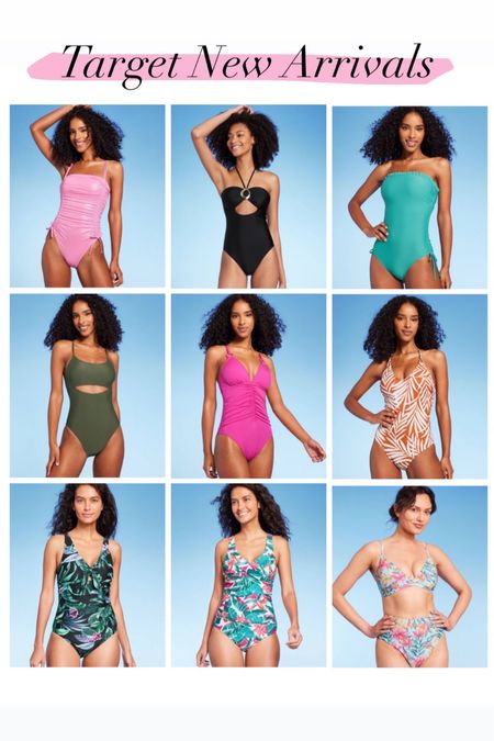 Target new arrivals 
Swimsuits