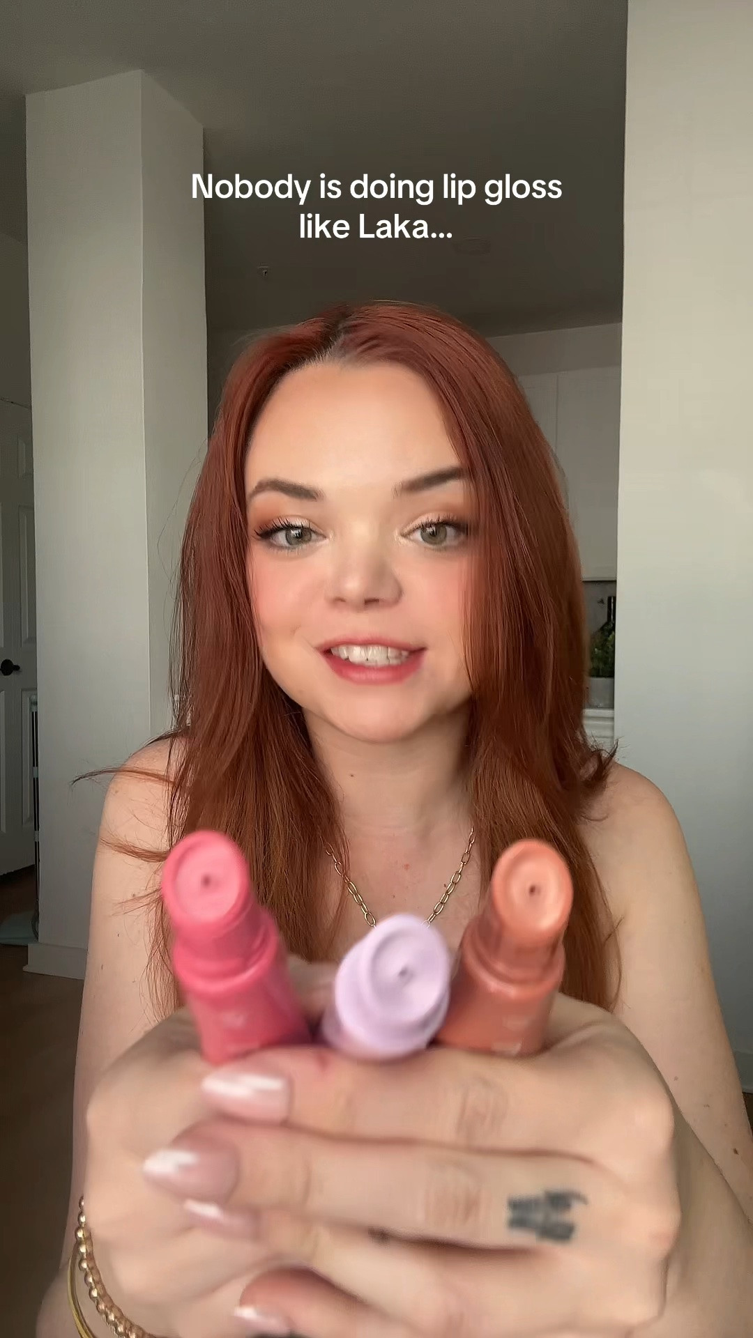 Laka fruity lip glotioners
-so soft, applies like butter
-squishy applicator
-double lock enclosure 
-I tried shades Toasty🤎, Glowy💜, & Dolly🩷

#LTKBeauty #LTKgrwm #LTKselfcare