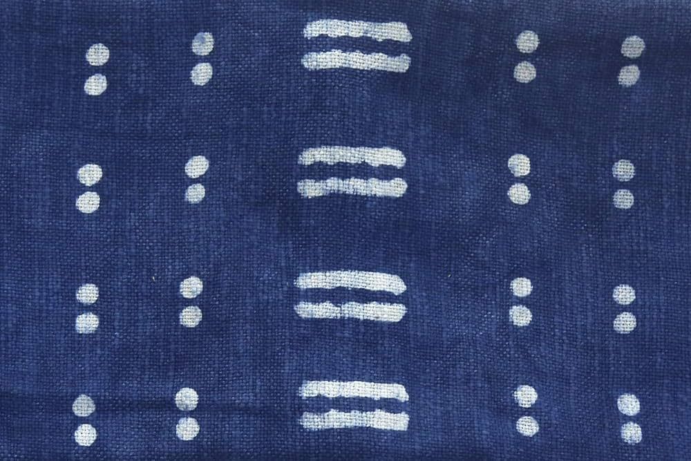 Trade Star Indian Indigo Mudcloth Throw for Bed Ethnic Block Print Blanket with Tassels Handmade ... | Amazon (US)