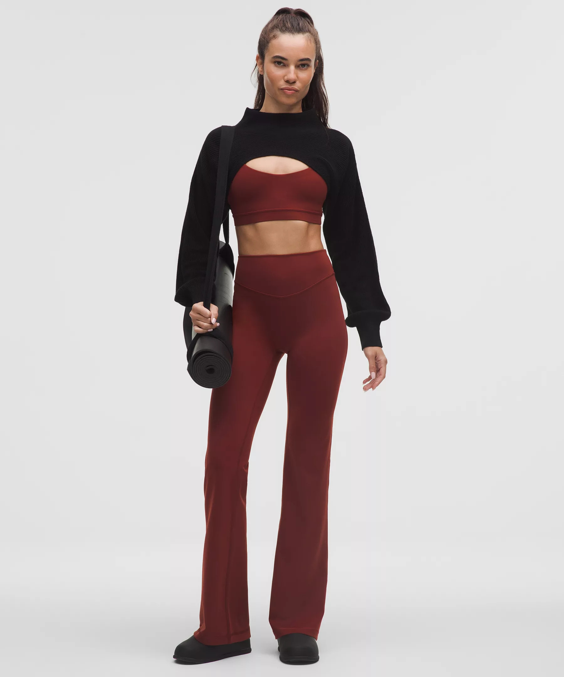 Wunder Under SmoothCover High-Rise Bootcut Pant 34" | Lululemon (US)