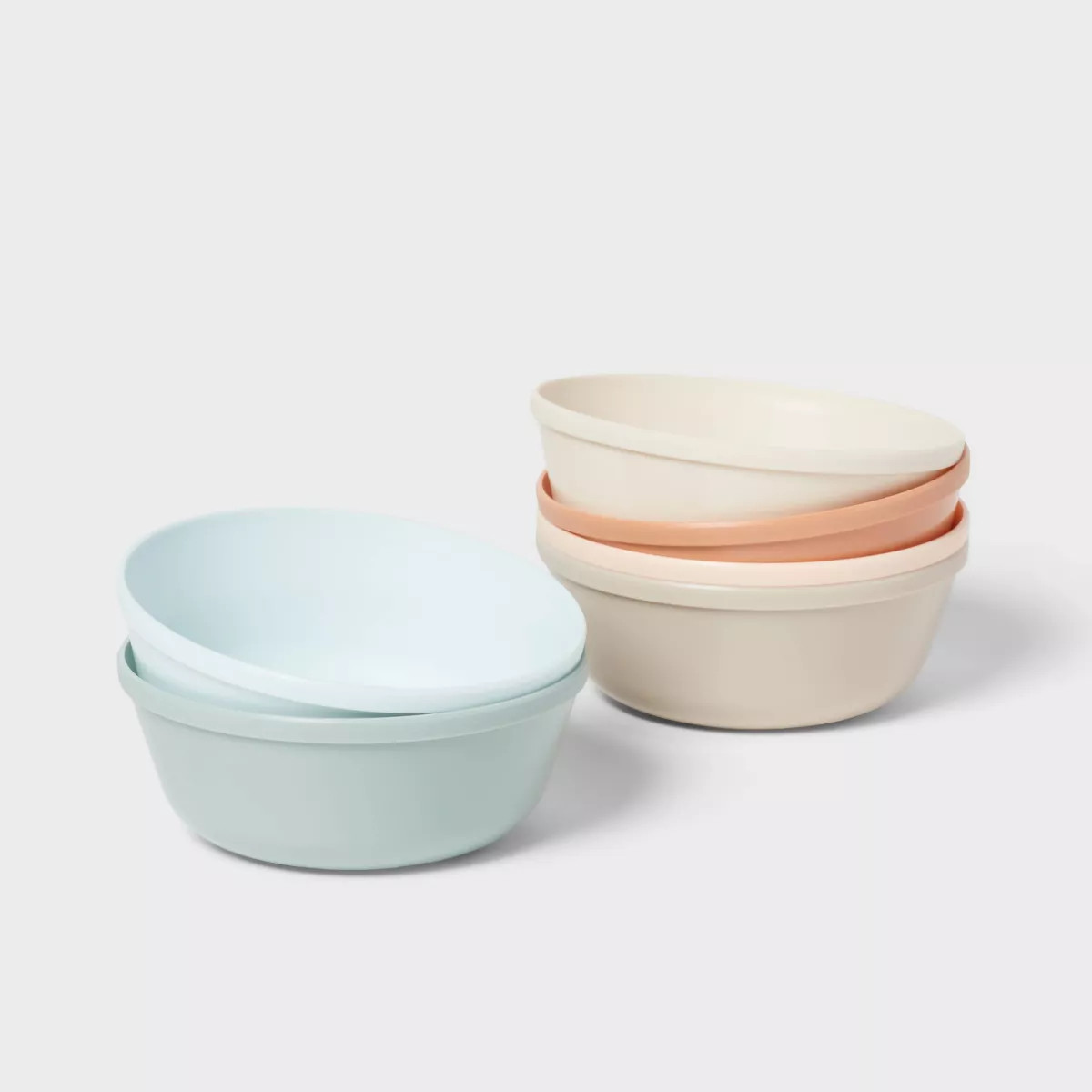 Kids' 6pc 15.5 fl oz Plastic Cereal Bowl - Pillowfort™ | Target