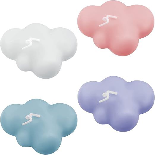 Nuanchu 4 Pieces Clouds Shape Scented Candle Soy Scented Candles Home Decor Scented Candles Bedro... | Amazon (US)