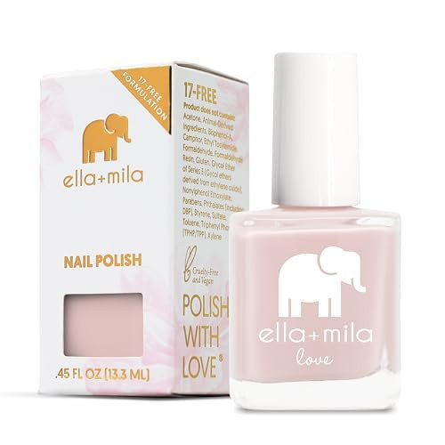 ella+mila Professional Nail Polish - Quick Dry Nail Polish - Long-Lasting & Chip Resistant Formula (Love Collection - Forever Mine - 0.45 fl oz) | Amazon (US)
