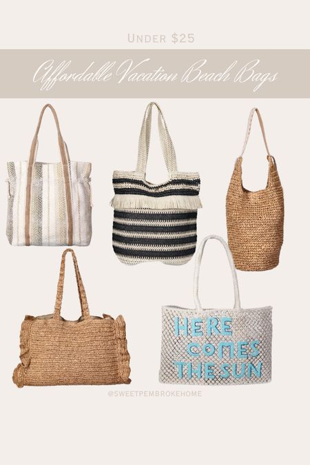Get ready for beach weather. These adorable beach bags. #beachbags #raffiabag #beachbag 

#LTKswim #LTKstyletip #LTKSeasonal