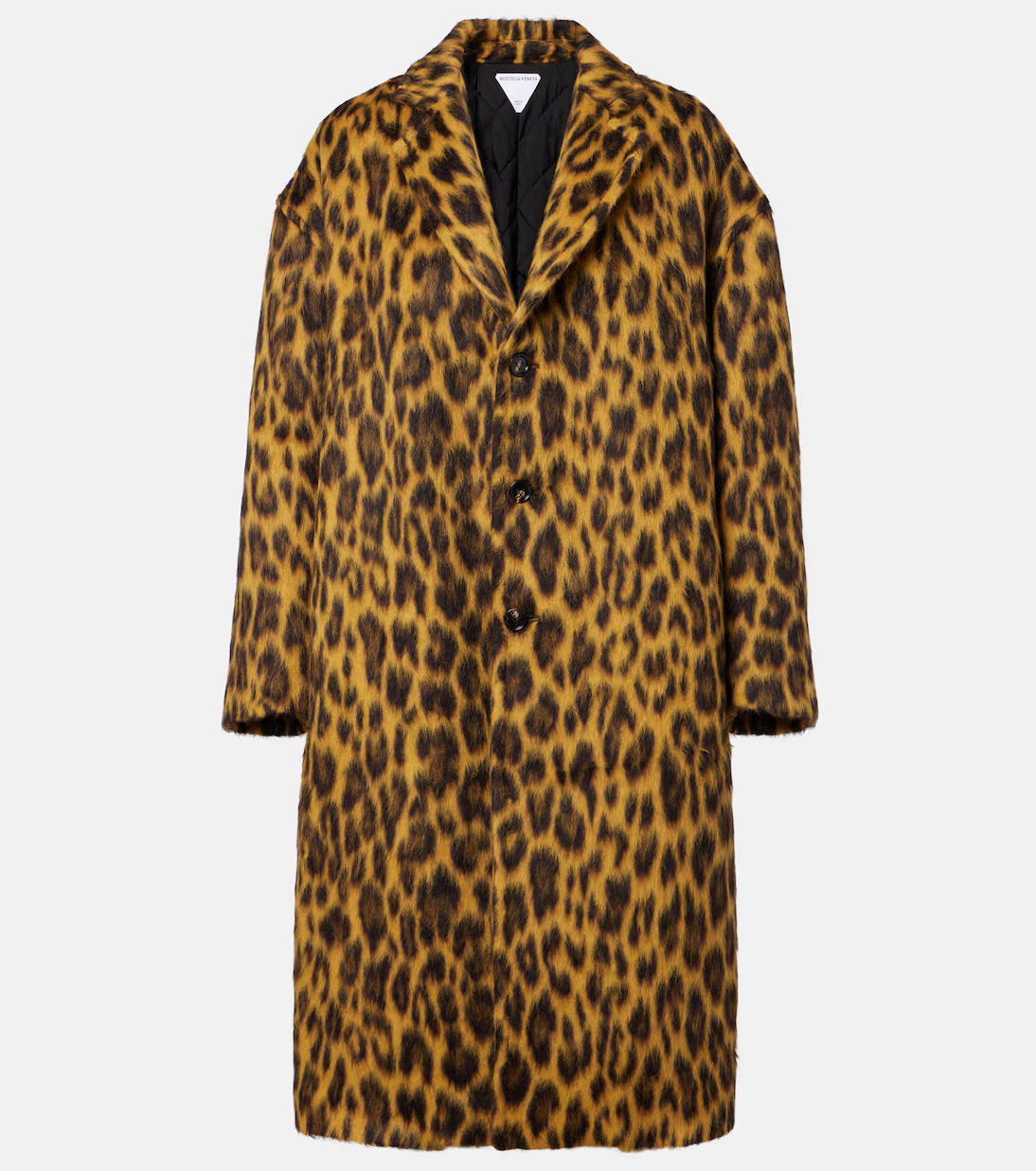 Leopard-print alpaca, wool, and silk coat | Mytheresa (US/CA)