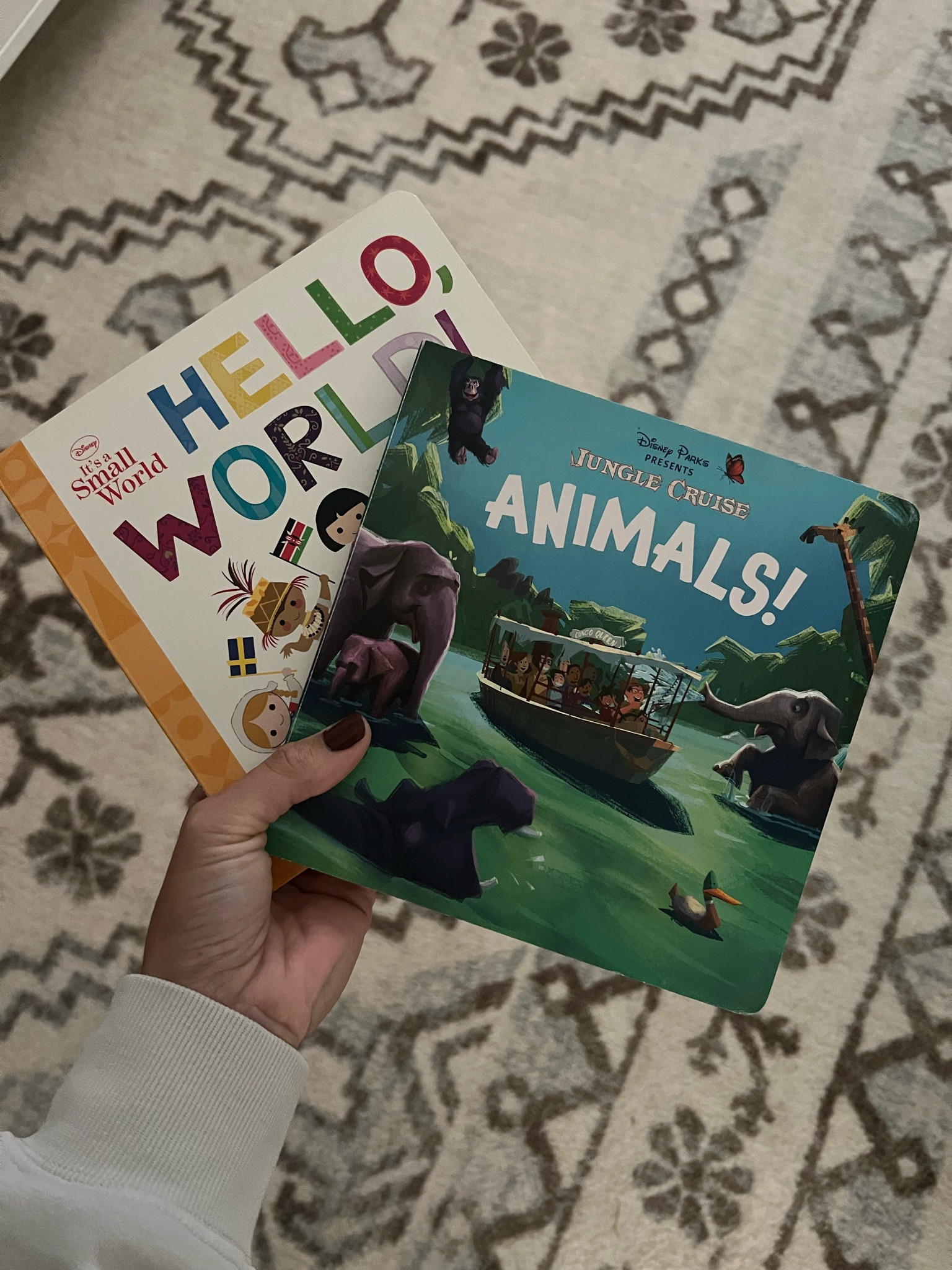 Cute Disney ride books for baby!! 

#LTKFamily #LTKBaby #LTKKids