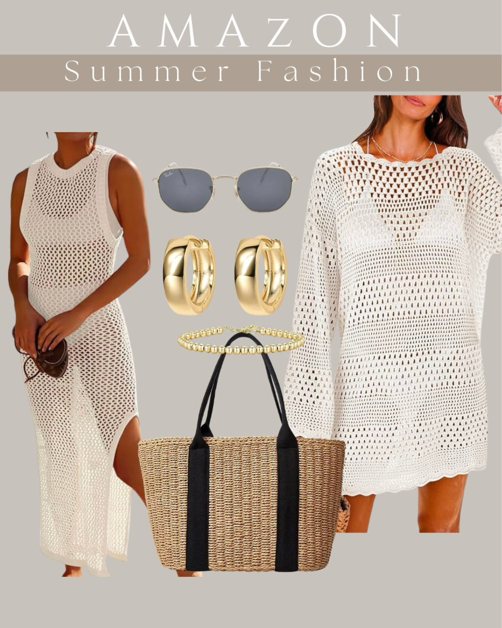 Resort Wear Looks

Resort outfits  resort wear  swimwear  crochet coverups  coverups sunglasses  earrings  tote  beach tote  beach coverup  VintagePickin 

#LTKStyleTip #LTKPetite #LTKTravel