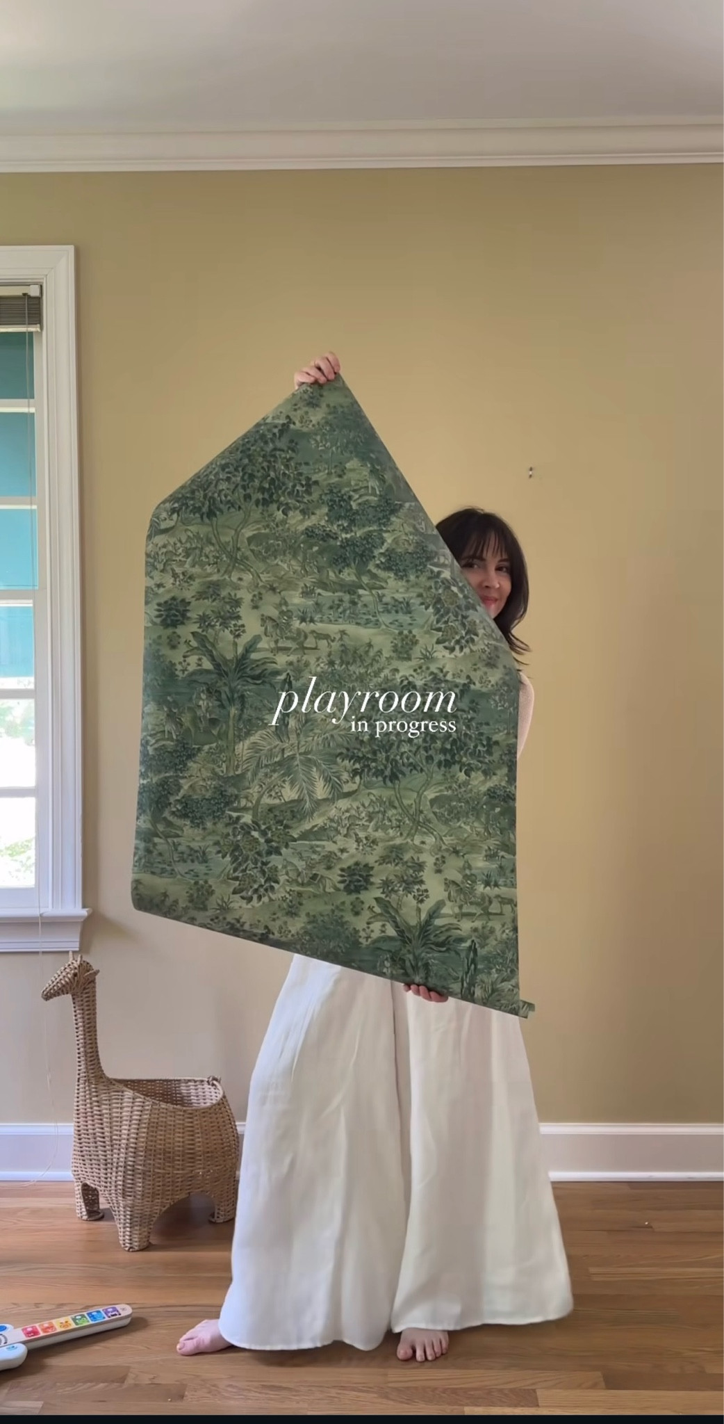 Wallpaper in the playroom 

#LTKHome