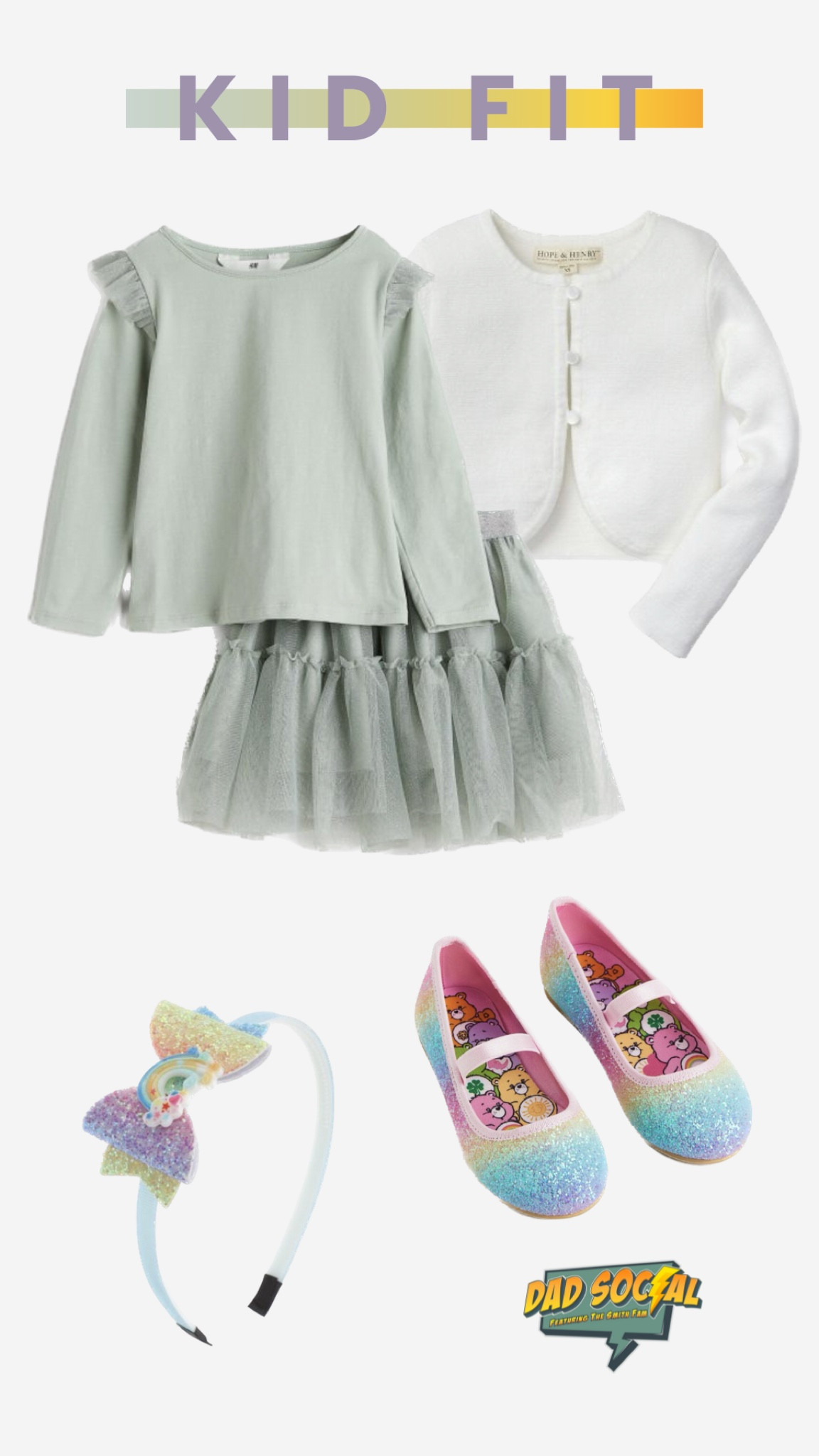 Simple & sparkly little girls St. Patrick’s Day outfit 🌈

#LTKfamily #LTKkids #LTKfit