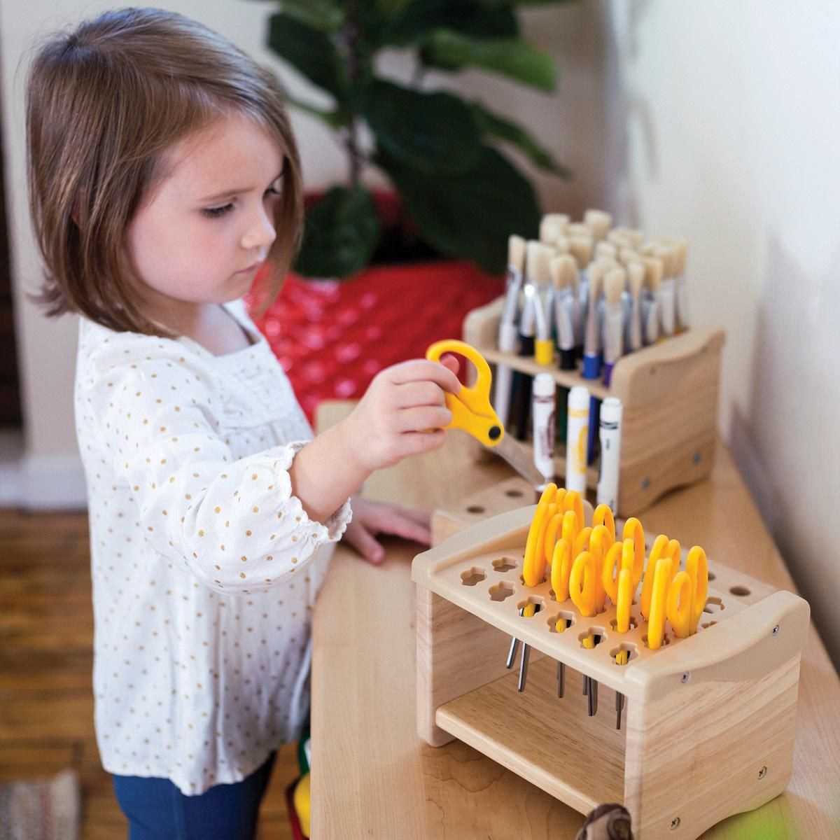 Kaplan Early Learning Tabletop Scissor Stand - Holds up to 30 Scissors | Target