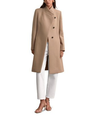 Petites Wool Blend Mid Length Coat | Bloomingdale's (US)