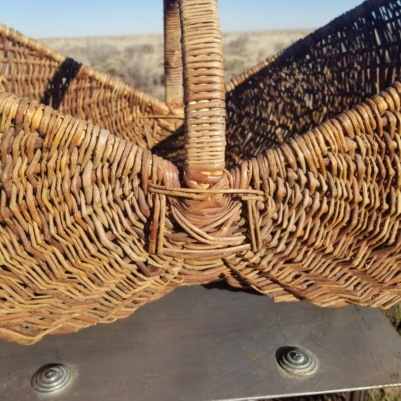 Harvest Grape 36 Inch Large French or Italian Gathering Basket Farm House Country Garden - Etsy | Etsy (US)