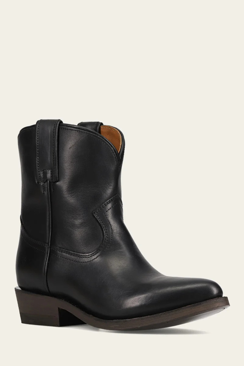 Women's Black Billy Short Booties | The Frye Company | FRYE