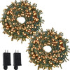 Click for more info about 600 LED String Lights Warm White Mini Lights 210 FT Long Plug in for Indoor Outdoor Christmas Tre...