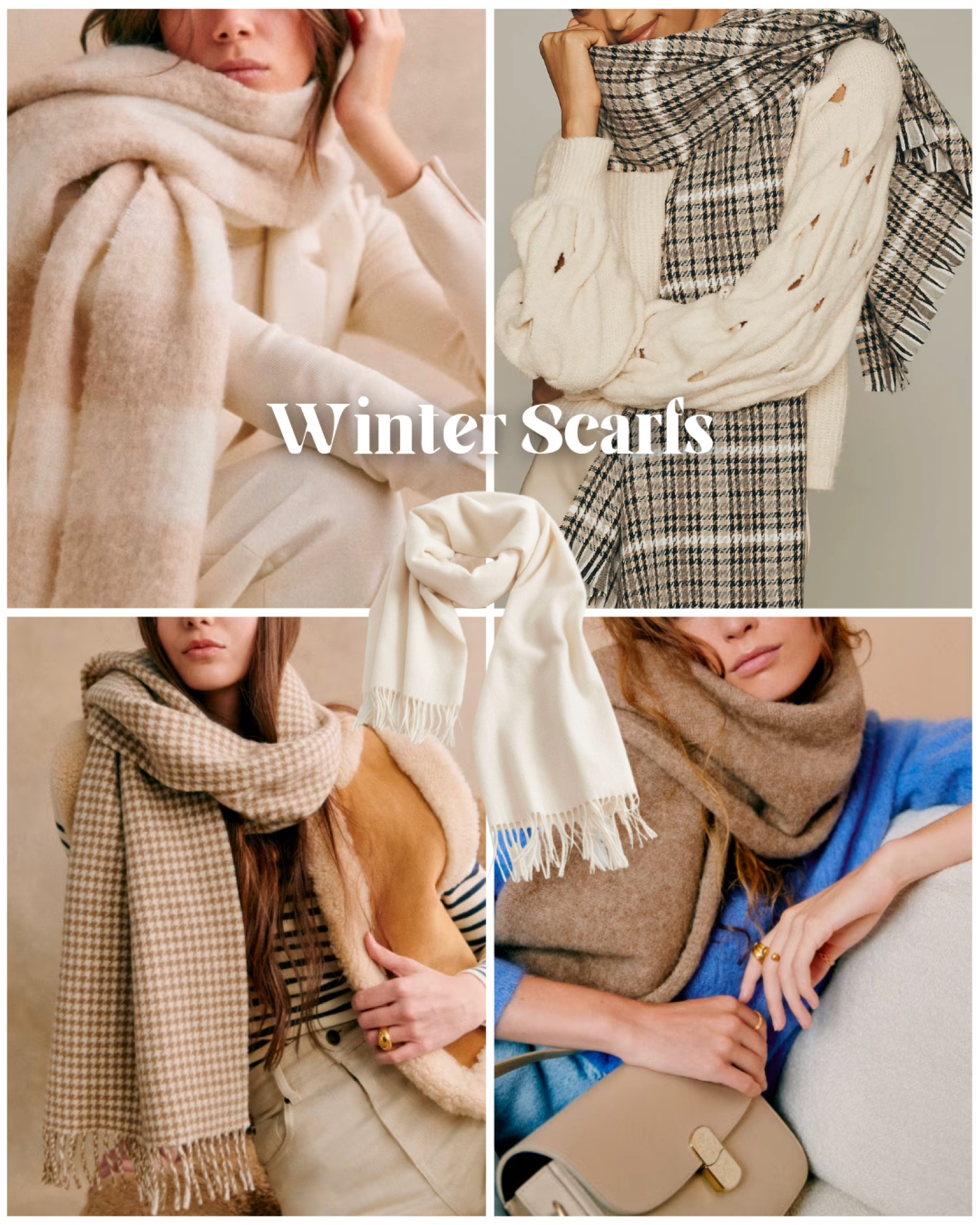 Sezane, & other stories, Anthropologie, winter accessories, winter scarves, autumn clothing, autumnal scarves, autumn essentials, winter essentials 

#LTKstyletip #LTKSeasonal #LTKeurope