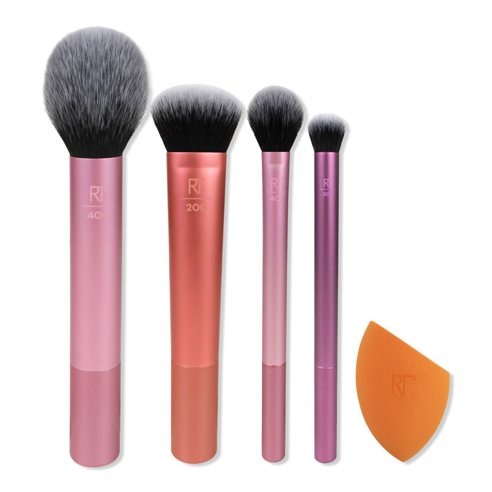 Real Techniques Everyday Essentials Makeup Brush & Sponge Set | Ulta