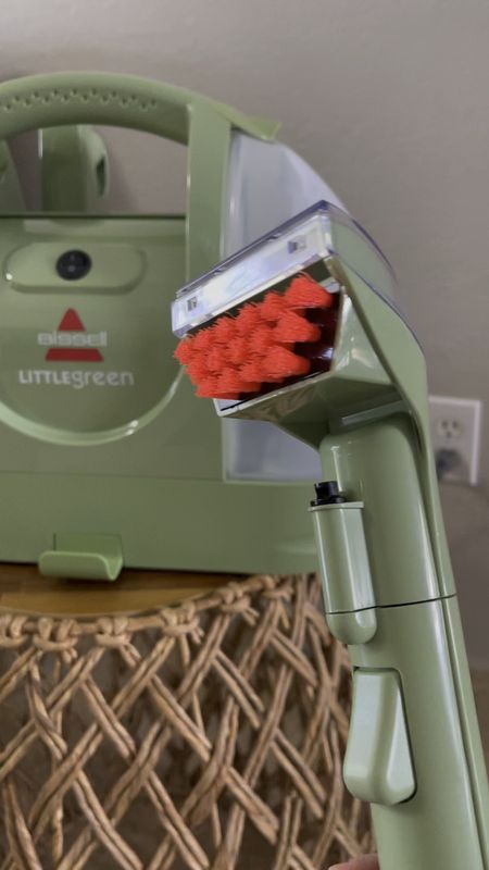 BISSELl Little Green Machine Cleaner. Easy to use, clean and definitely works. 