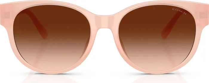 56mm Gradient Round Sunglasses | Nordstrom