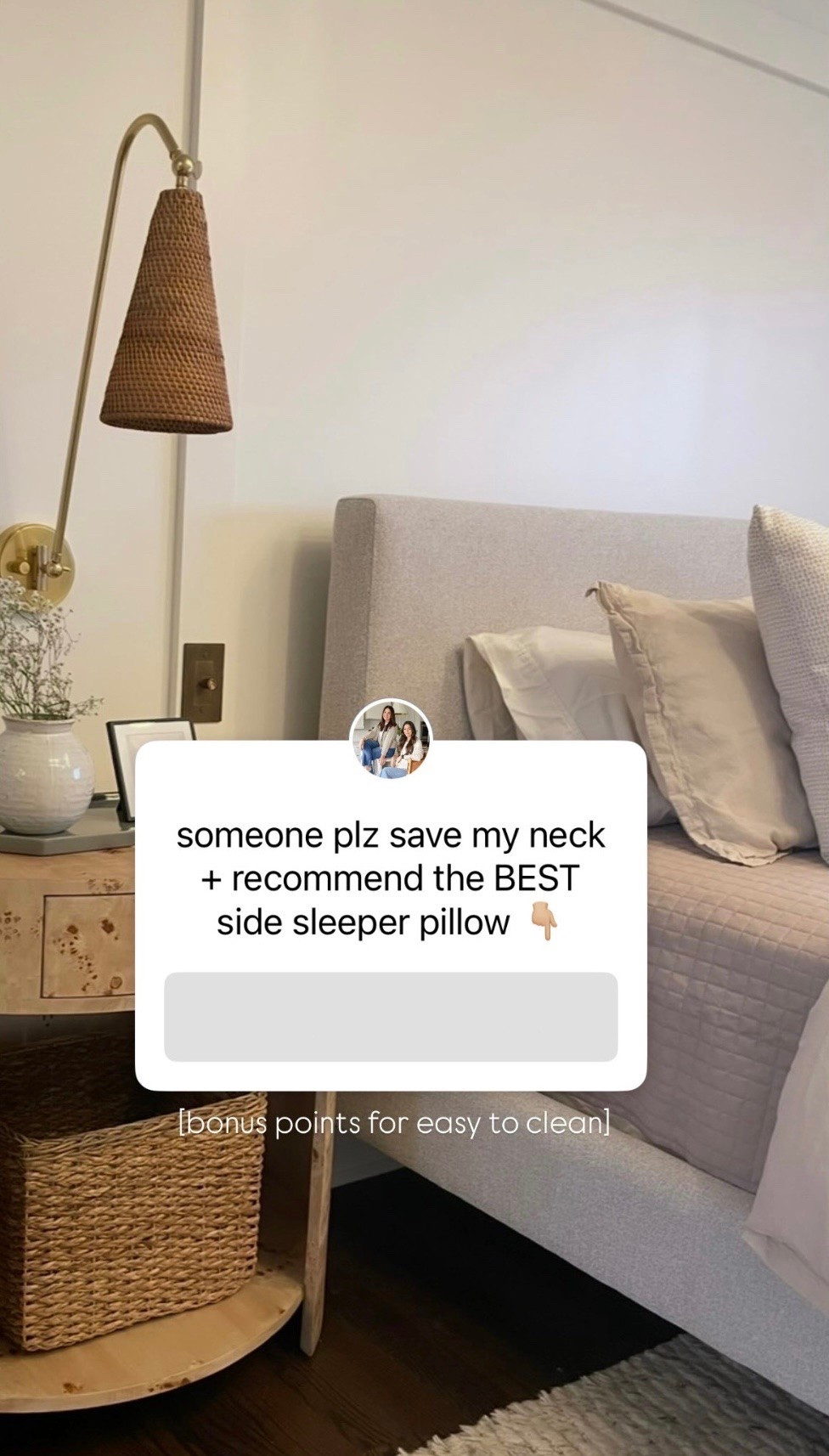 the top recommendations for THE BEST side sleeper pillows — all from the group chat (so you know it’s good!)

*not able to be linked: sleep & glow omnia pillow

bedding // home // decor // mom

#LTKmorningroutine #LTKmomlife #LTKHome