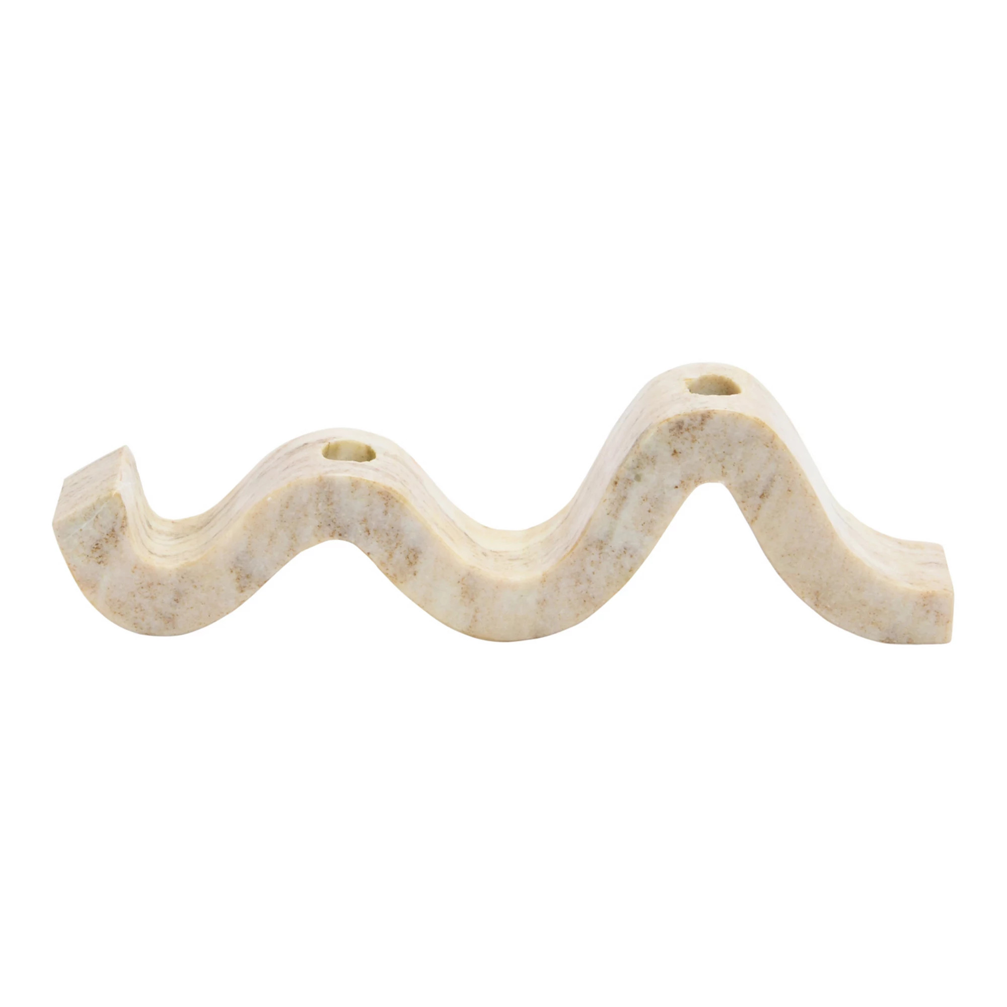 Storied Home Marble Wave Double Taper Candle Holder | Kohl's