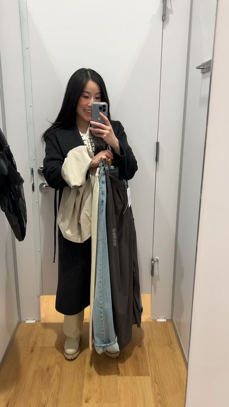 Always love visiting Uniqlo since it reminds me of Japan! What do you think - yay or nay to the jeans? Wearing size 26 at first, and 25 at the end.

#LTKGiftGuide #LTKstyletip #LTKSeasonal