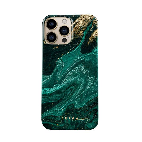 Emerald Pool - Elegant iPhone 13 Pro Case | BURGA