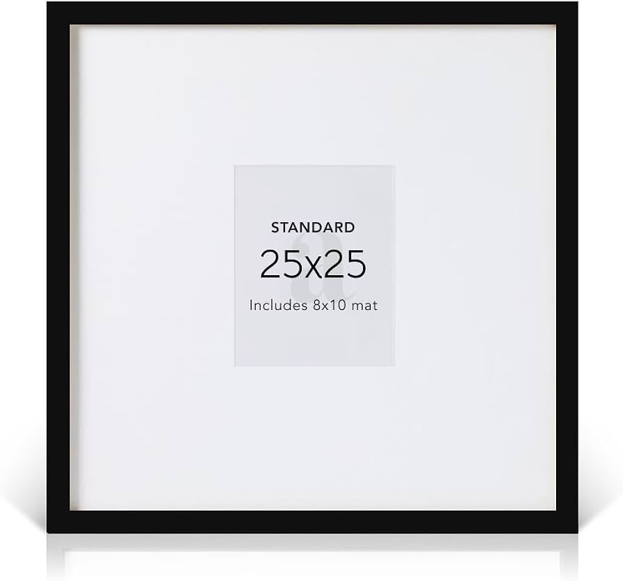 artisane home goods 25x25 picture frame | matted 25x25 frame for gallery wall | engineered wood, ... | Amazon (US)
