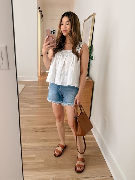 Wearing size 27 in the shorts 

vacation outfits, Nashville outfit, spring outfit inspo, family photos, postpartum outfits, work outfit, resort wear, spring outfit, date night, Sunday outfit, church outfit, country concert outfit, summer outfit, sandals, summer outfit inspo

#LTKSeasonal #LTKShoeCrush #LTKTravel