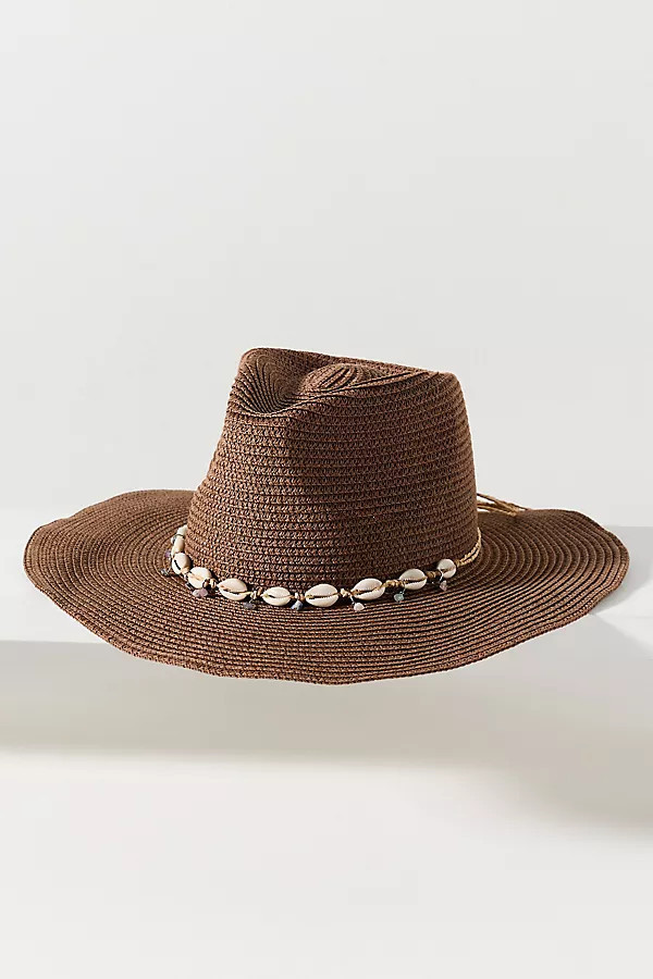 Shell-Trim Rancher Hat | Anthropologie (US)