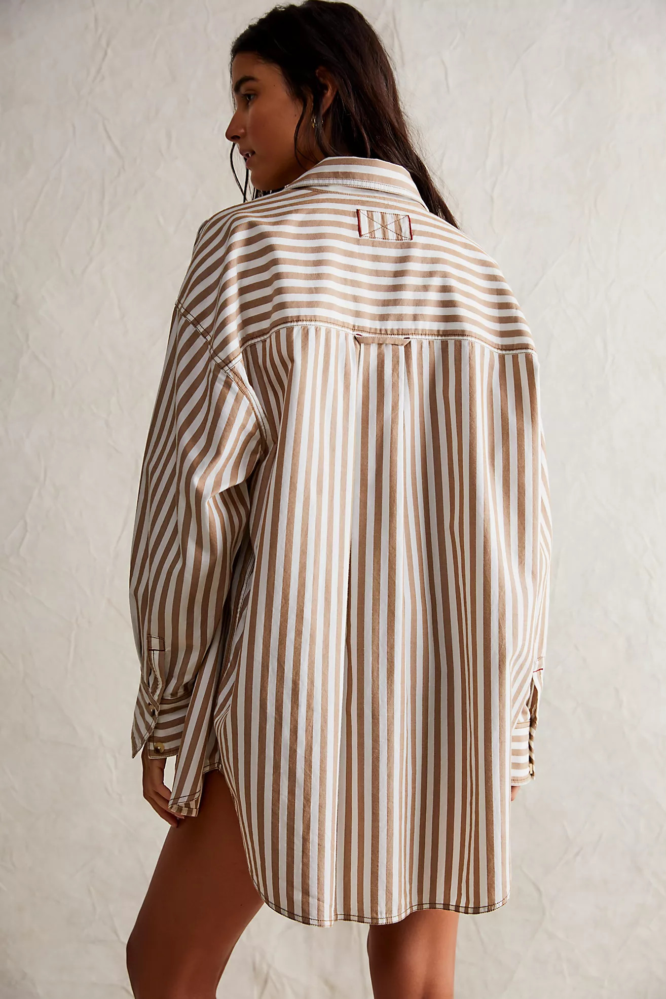 We The Free Freddie Striped Shirt | Free People (Global - UK&FR Excluded)