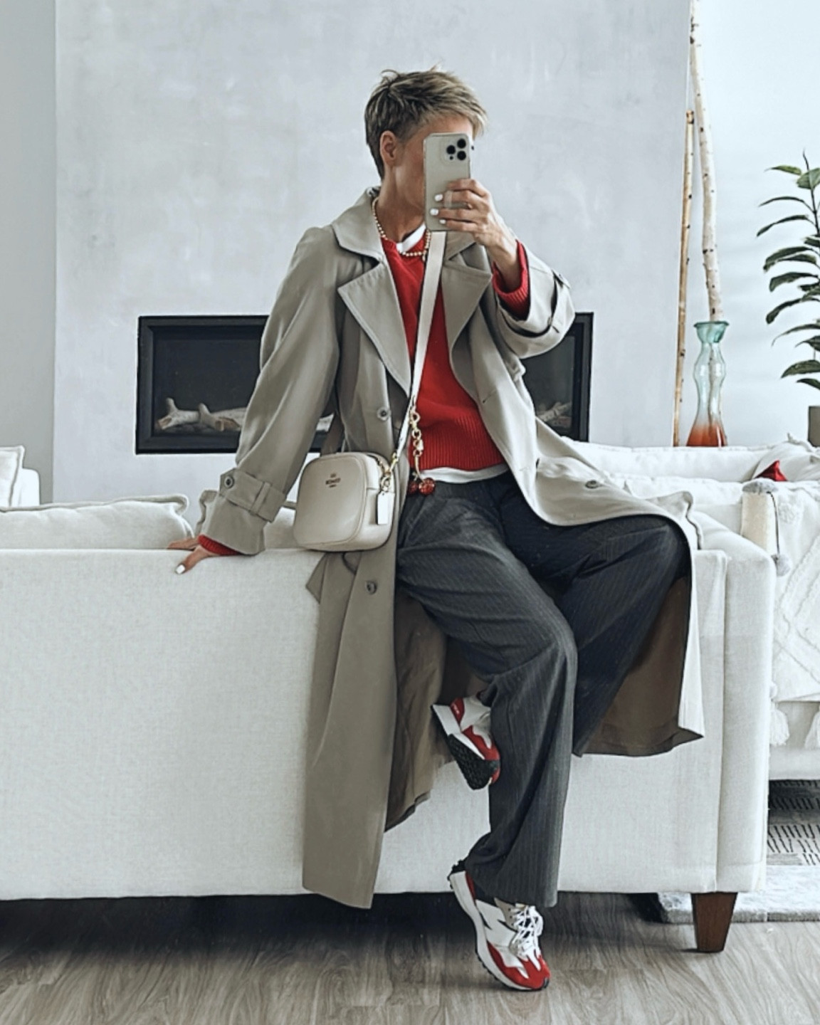 Sometimes the most basic items are my most worn; case in point this thrifted trench coat and my Coach Jamie Camera bag (mine is not the mini size). 
••
You can shop the Canadian Coach Outlet store online,  they charge a $7 return fee and then email you a pre-paid shipping label. It’s a great way to take advantage of outlet pricing for a return fee that’s likely less than your gas and time to get to the store.

#LTKworkwear #LTKSeasonal #LTKover40