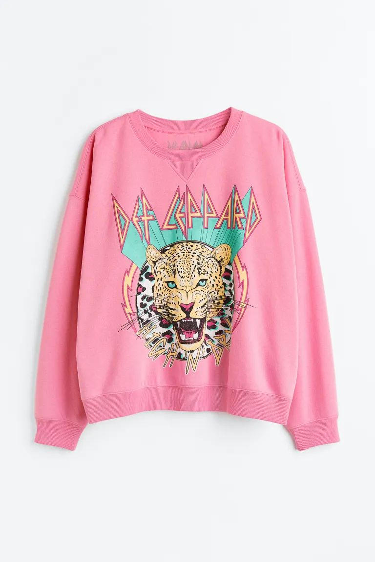 H&M+ Printed Sweatshirt | H&M (US + CA)