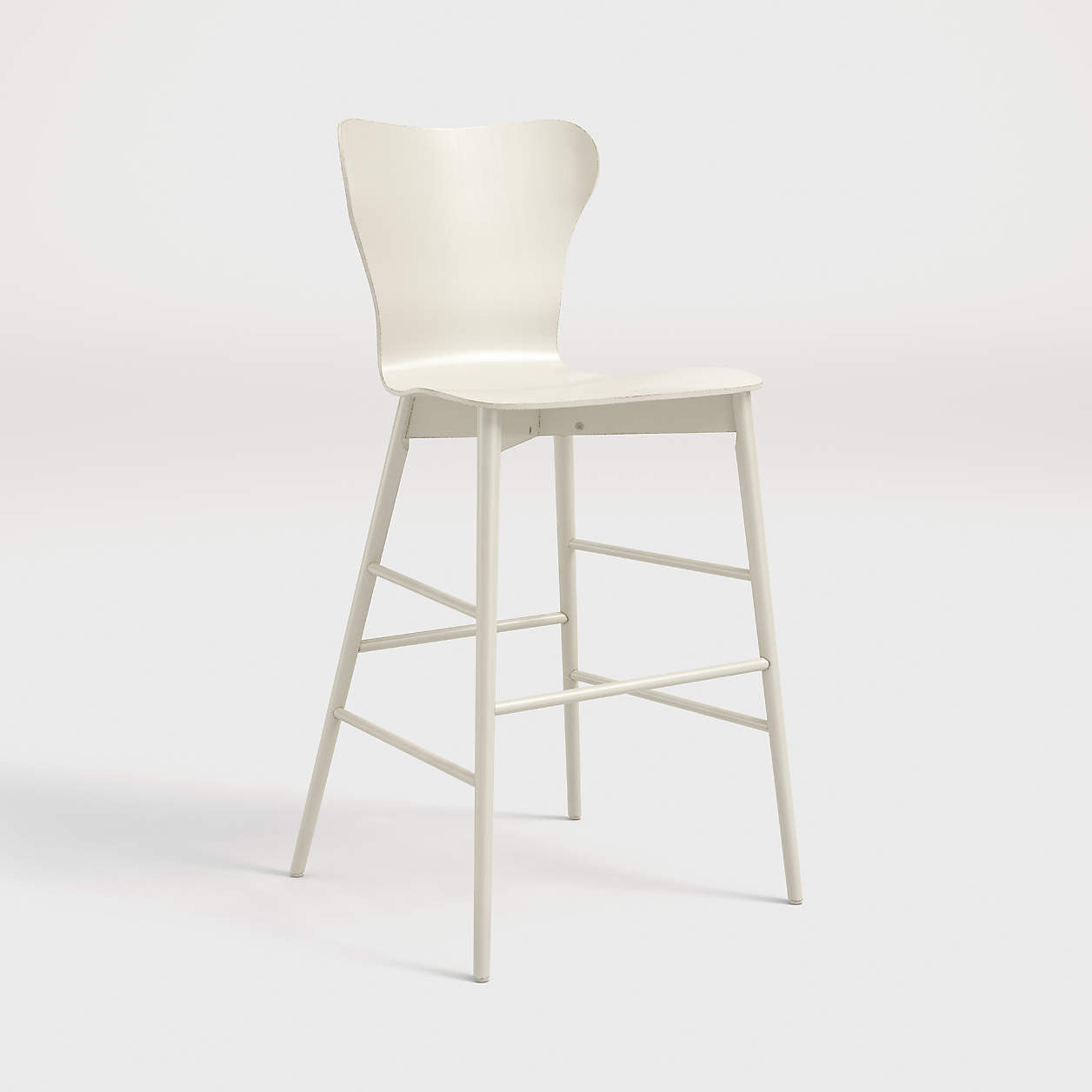 Brera Grigio Counter Stool | Crate and Barrel | Crate & Barrel