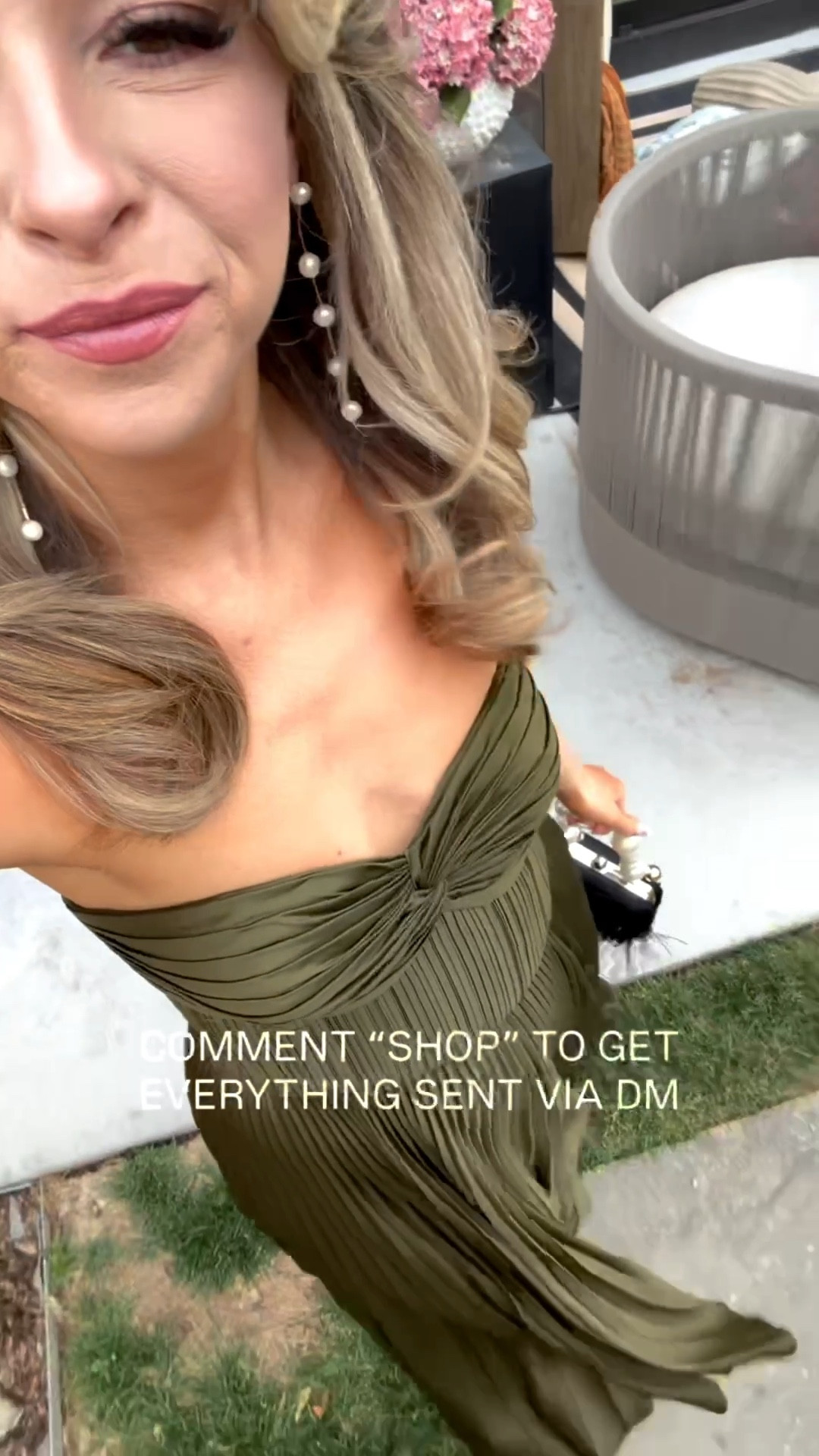 Hunter green strapless pleated wedding guest or formal event dress from Amazon

Vici code: emerson30
Glow color: can't handle the heat

Sized down one in amur dress

Wedding guest
Formal event
Black tie
Special occasion
Strapless
Pleated
Amazon dress
Holiday party
Winter event
Nighty

#LTKHoliday #LTKWedding #LTKSeasonal