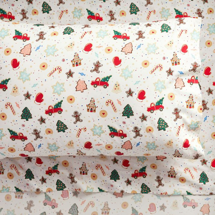 Rifle Paper Co. Gingerbread Cookie Organic Sheet Set | Pottery Barn Teen