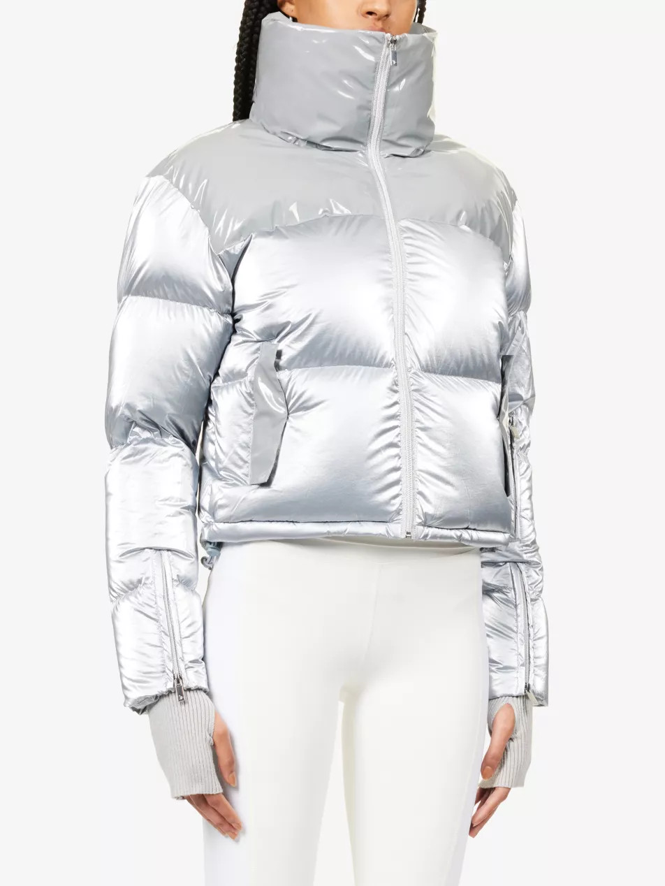 Muse cropped shell puffer jacket | Selfridges