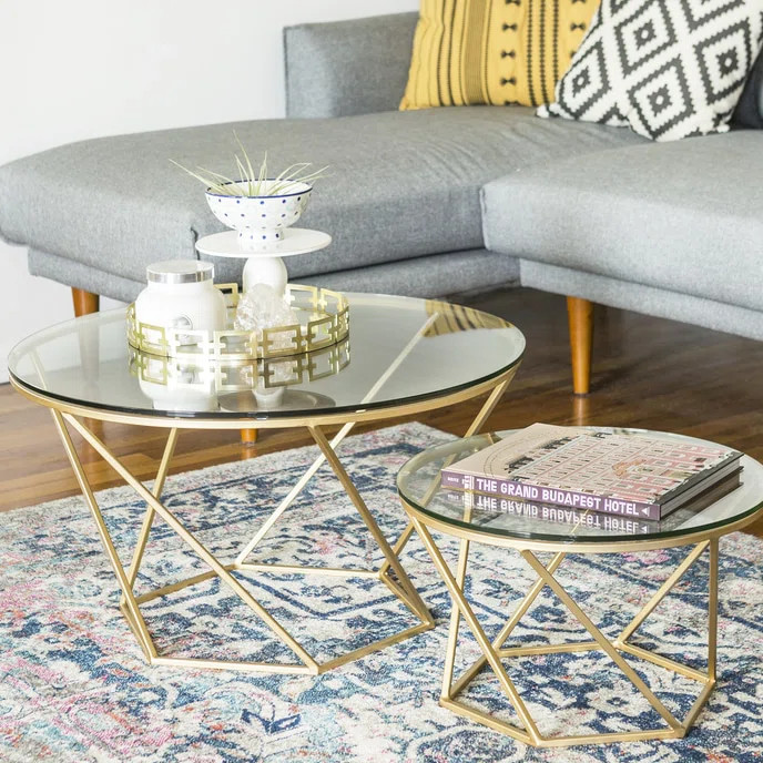 Adrianna 2 Piece Coffee Table Set | Wayfair North America