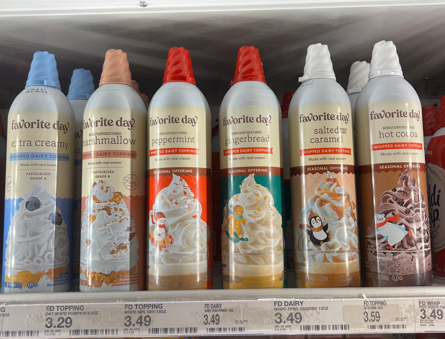 Target with the seasonal flavored whipped cream 🤤🤤 yes please #holidaydrinks #holidayhosting #hostparties #christmasparty

#LTKHoliday #LTKSeasonal #LTKparties