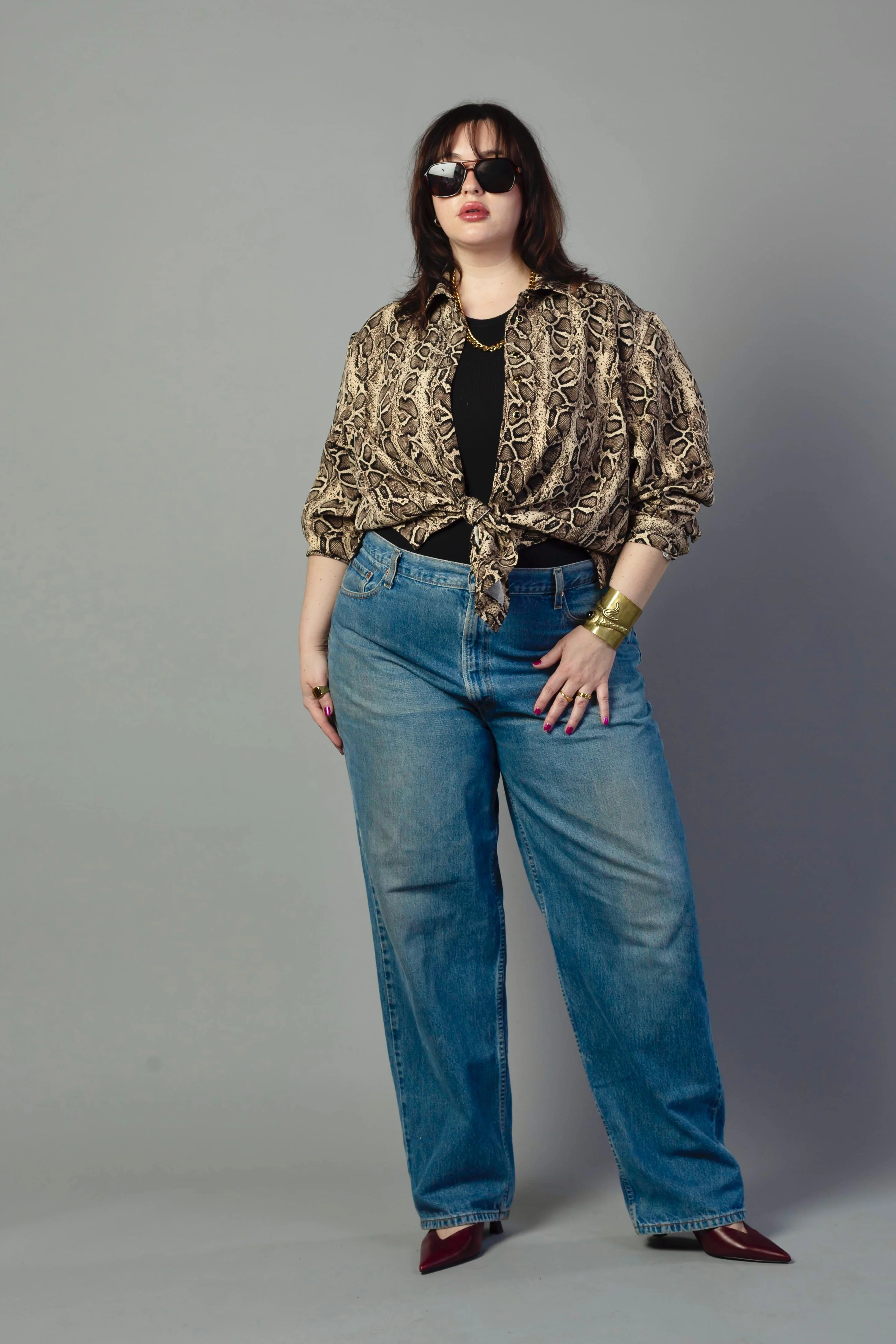 The Quinn Shirt - Python | BAACAL Limited, LLC