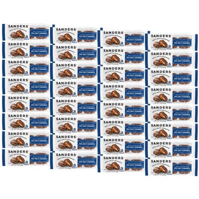 Sanders Milk Chocolate Sea Salt Caramels - 32 ct, 1.5 oz each | Target