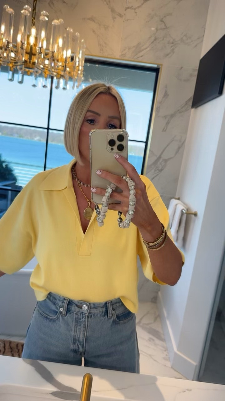 This sweater tee from Target paired with Target denim just restocked 😍😍😍