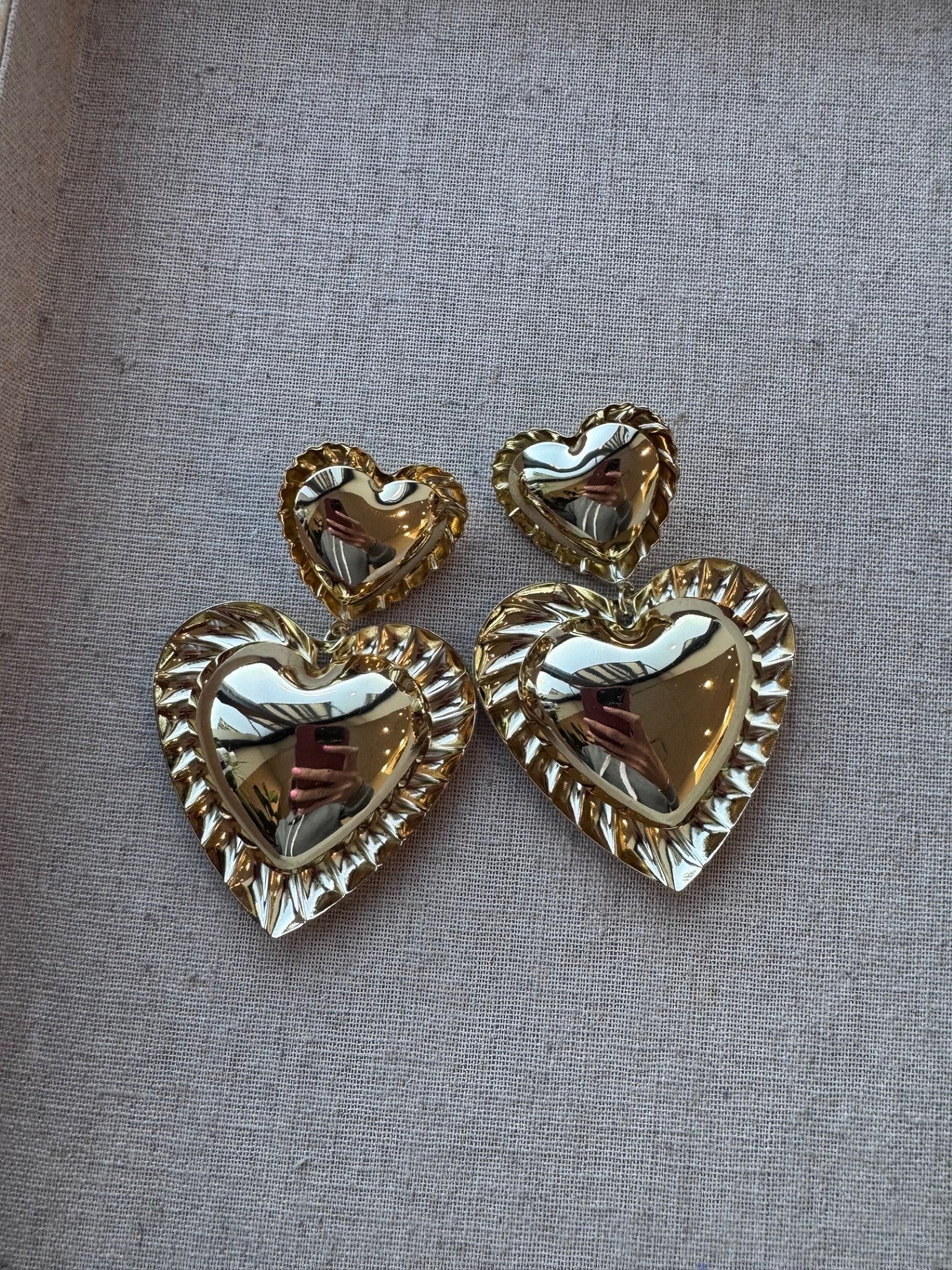 Holly Heart Earrings | Poppy & Pine